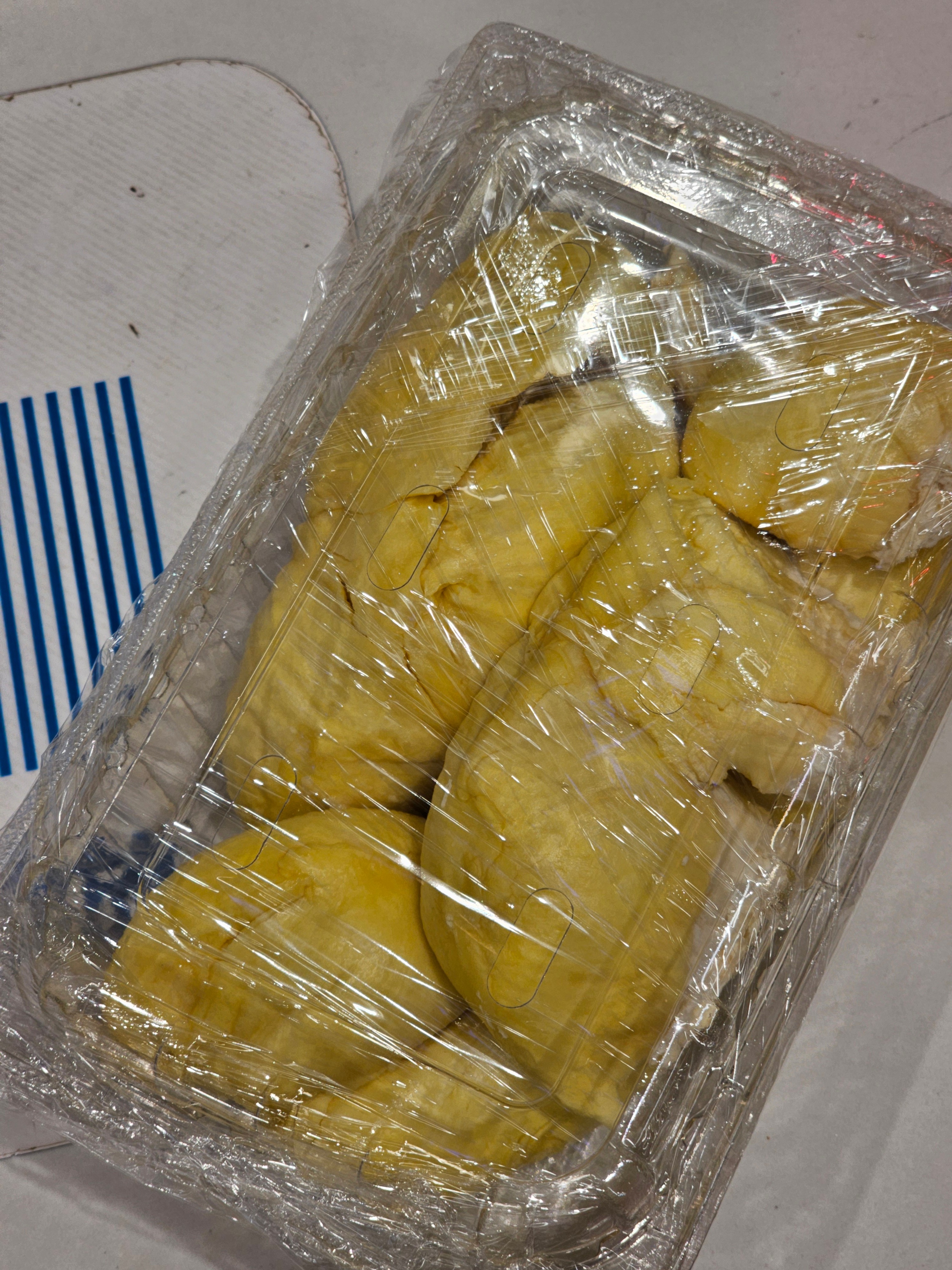 本人挑榴莲已炉火纯青，48%出肉率 
