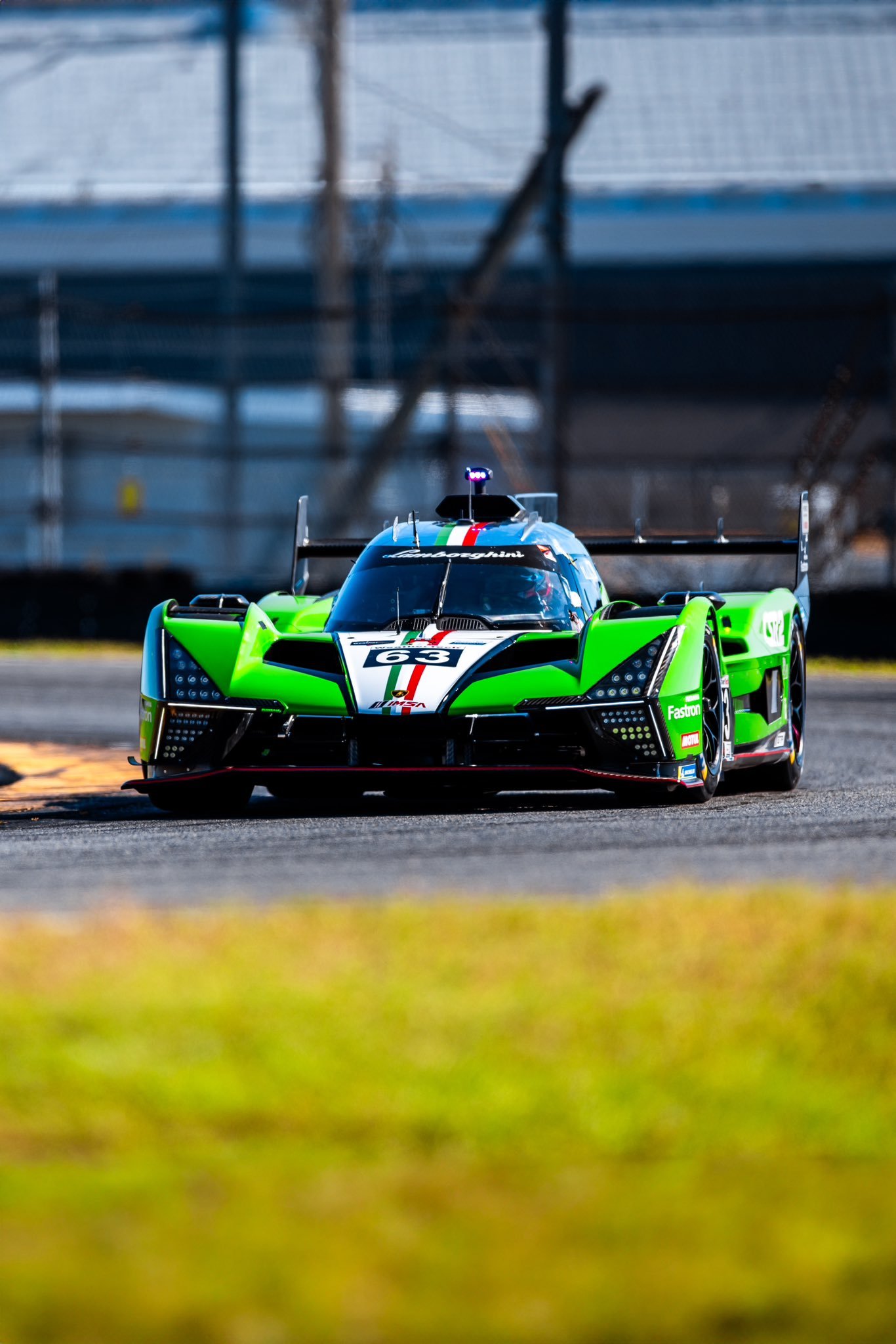 #IMSA# 戴通纳测试第一天，兰博基尼领先！Andrea Caldarelli