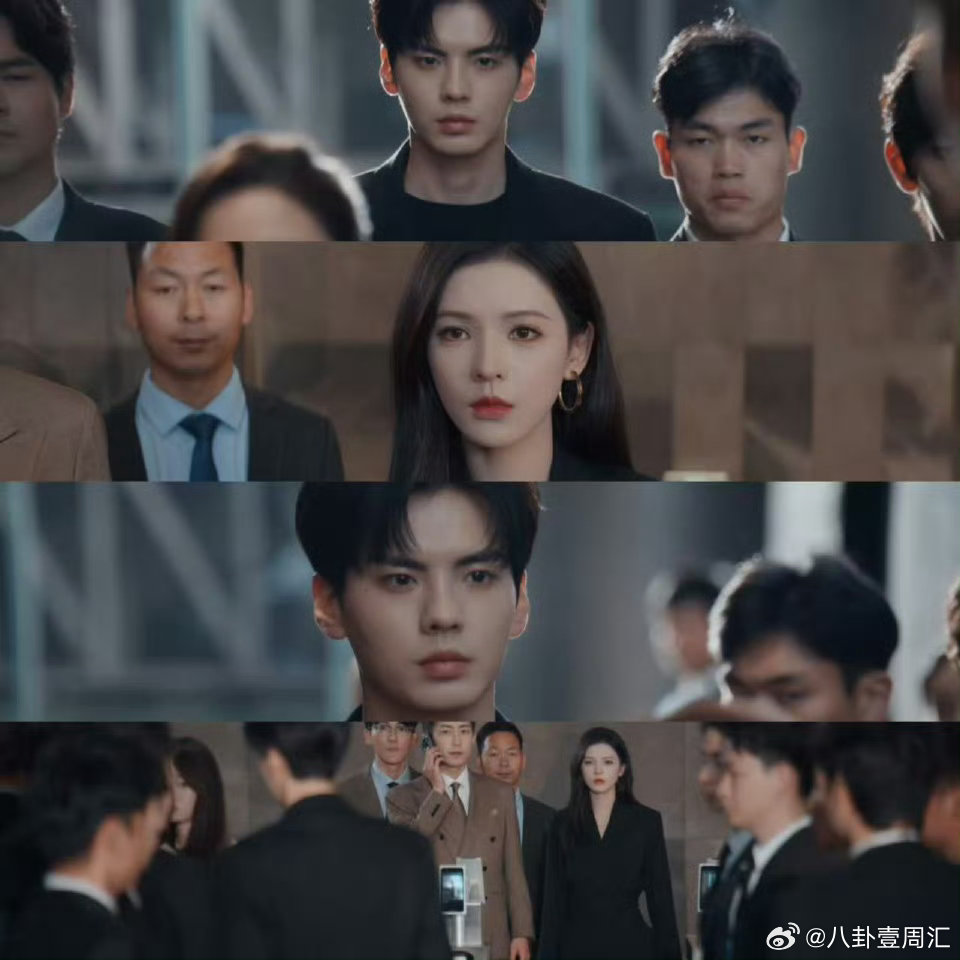 毕雯珺深情眼电梯人生镜头剧情后半段的李靳屿自带“权谋剧男主”BGM！从眼神到步态