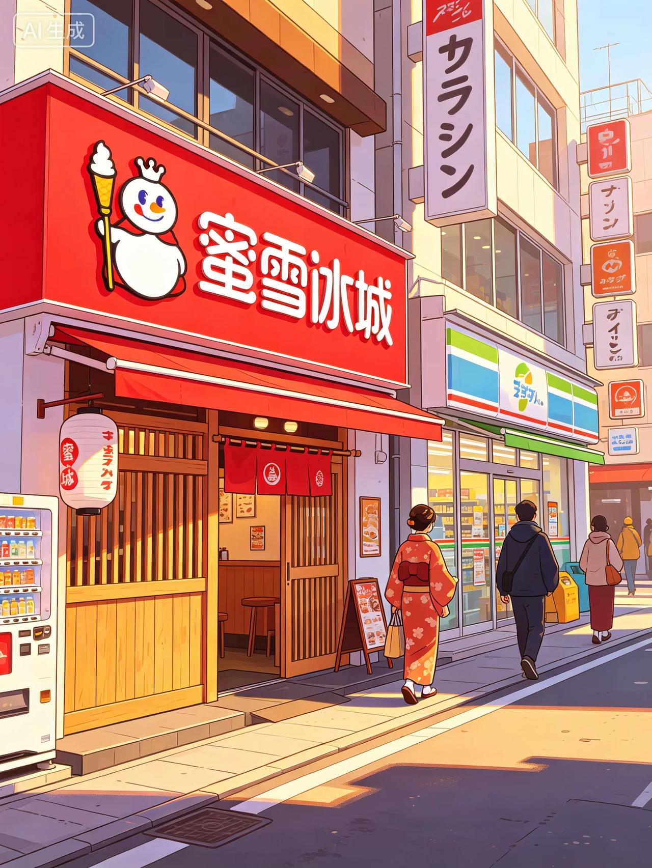 豪言三年在日本开1000家门店，现如今只剩下4家，蜜雪冰城的出海之路为何步履维艰