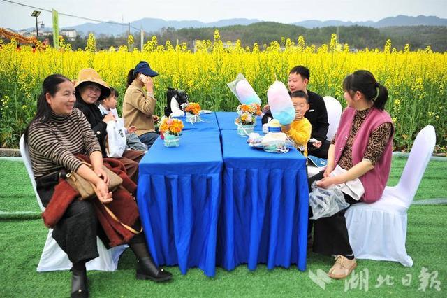 夷陵：南垭花田花为“媒”春日盛景迎客来