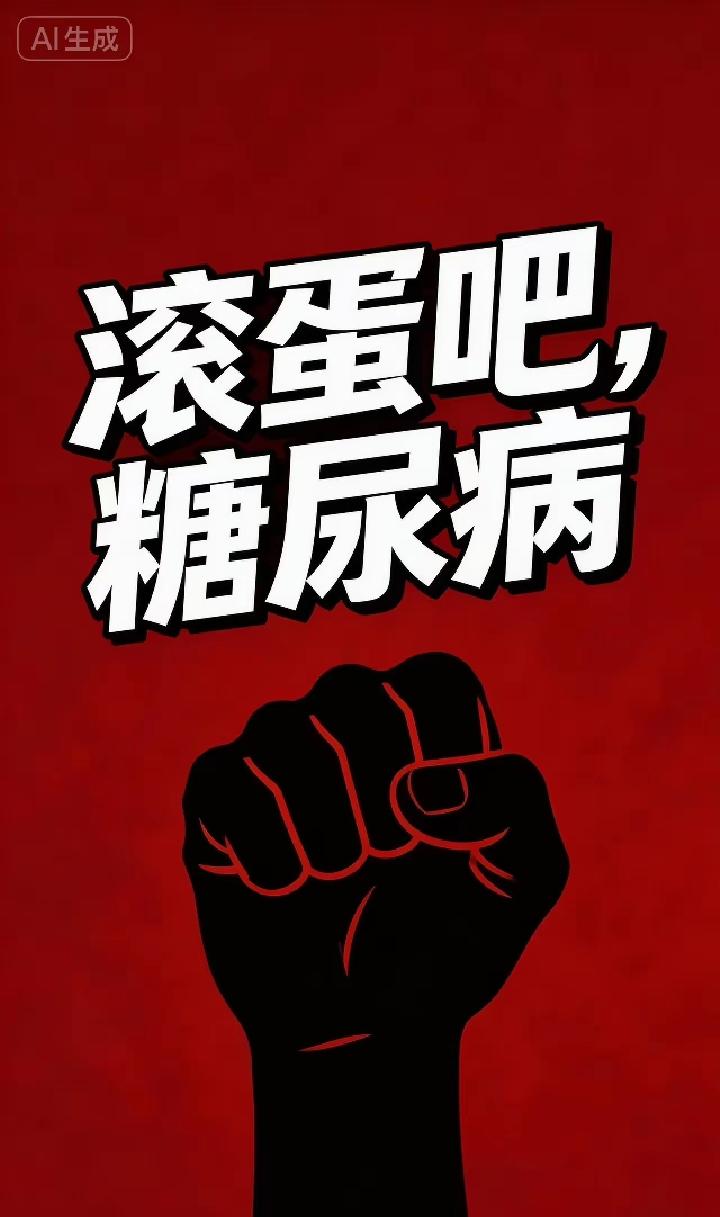 “滚蛋吧，糖尿病
全国有
2.33亿糖尿病人，每时每刻，还在增加。
从一岁多的娃