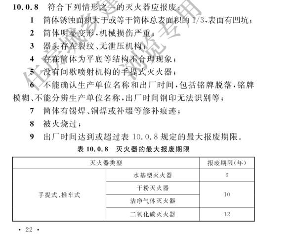 问:什么样的灭火器是应该报废的？
答:符合下列情形之一的灭火器应报废：

1 、