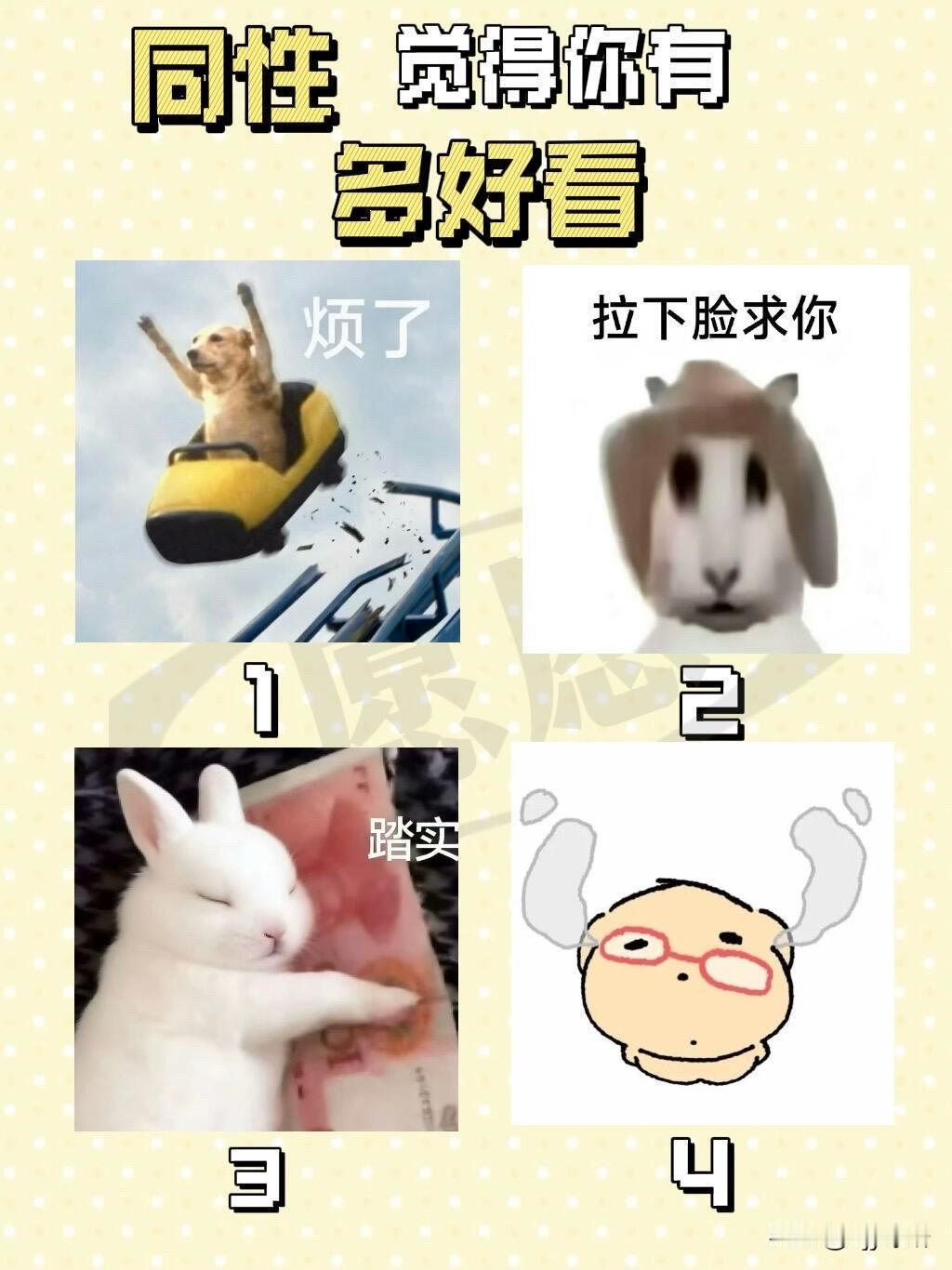 觉得你有	
多好看
烦了	拉下脸求你