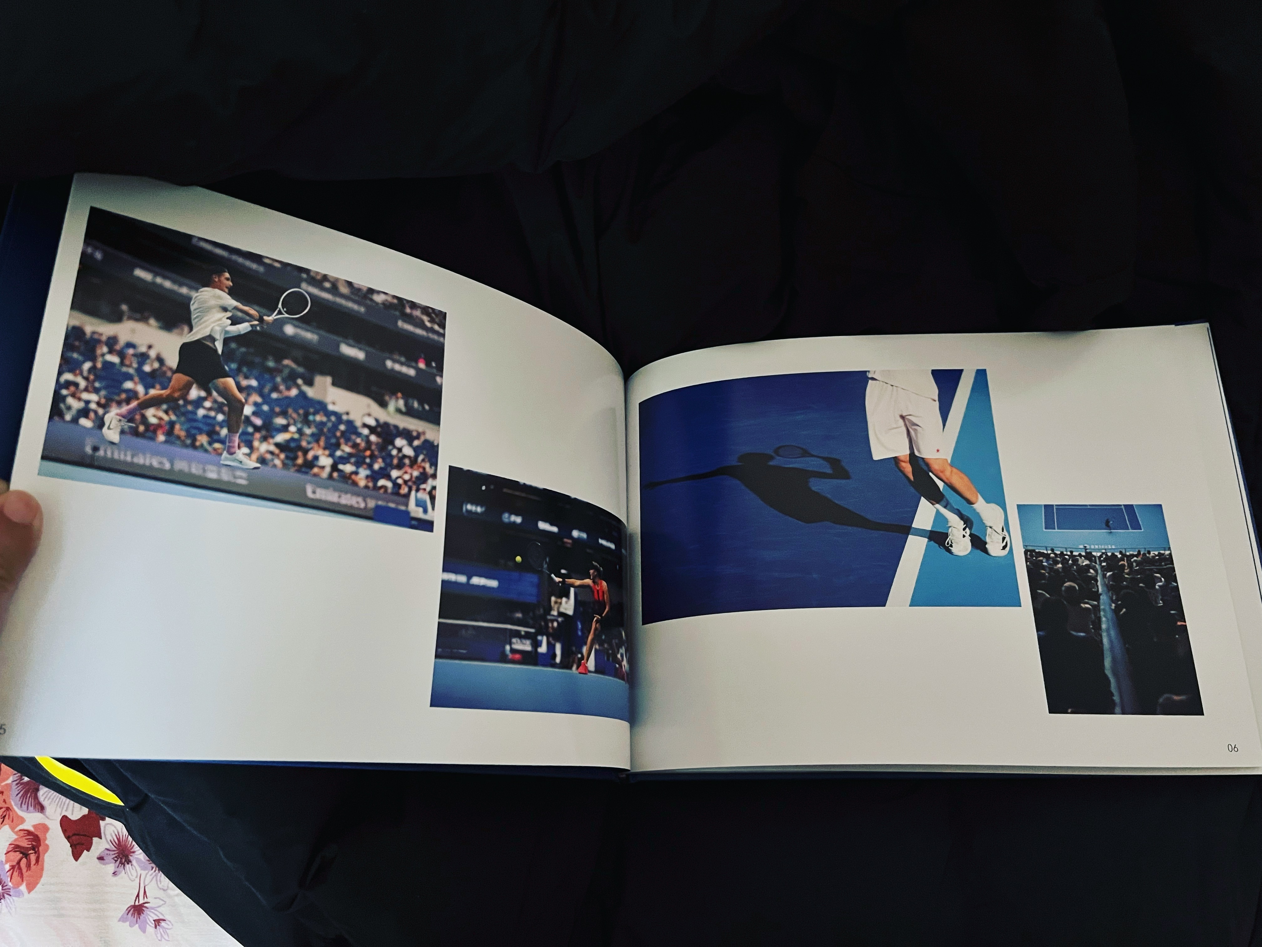 网球talking大会体育大赏 收到寄来的2025年赛事画册，感谢，期待2026