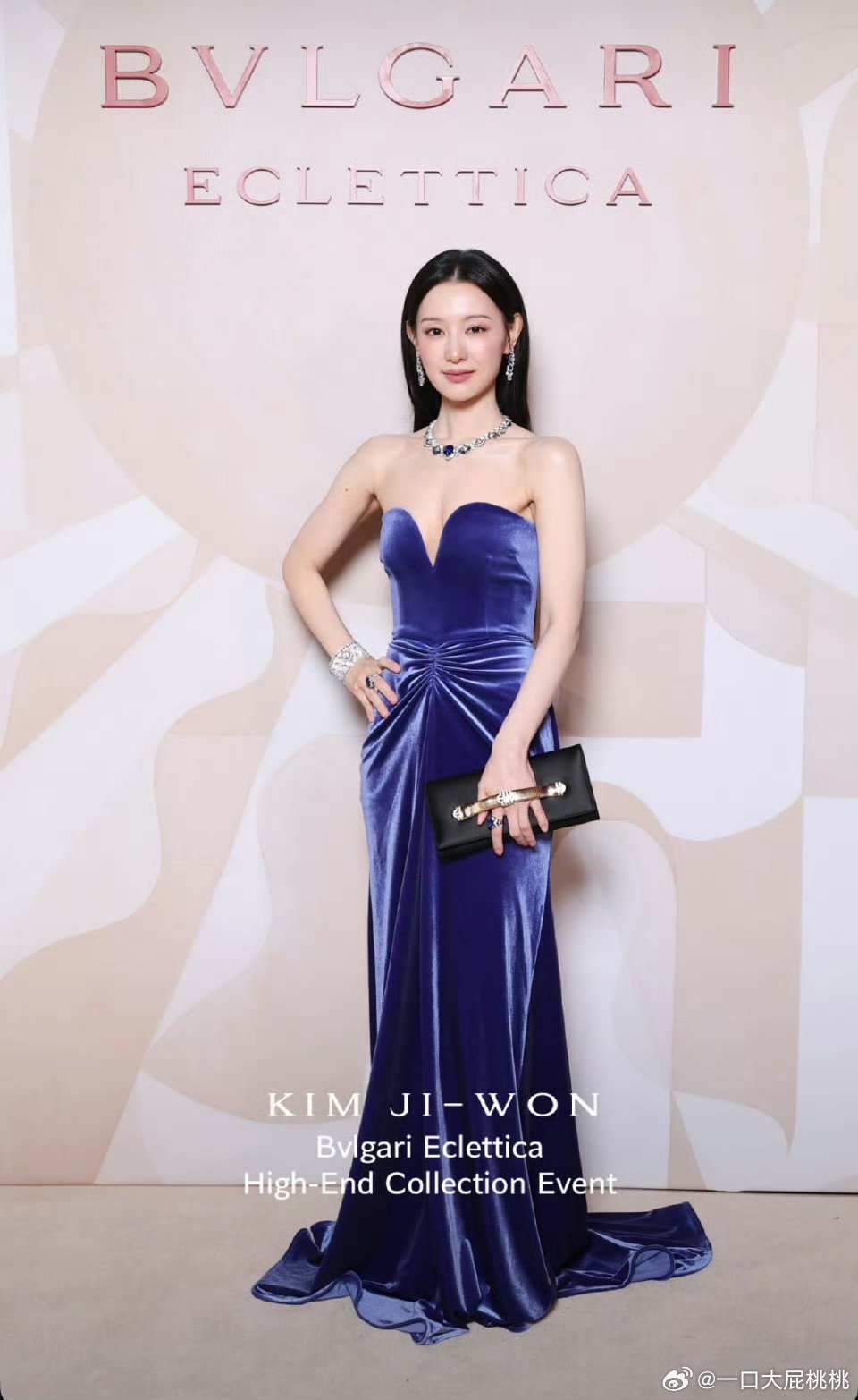 宝格丽ECLETTICA高级珠宝全球发布✨好闪耀的美貌！！刘亦菲流苏深V