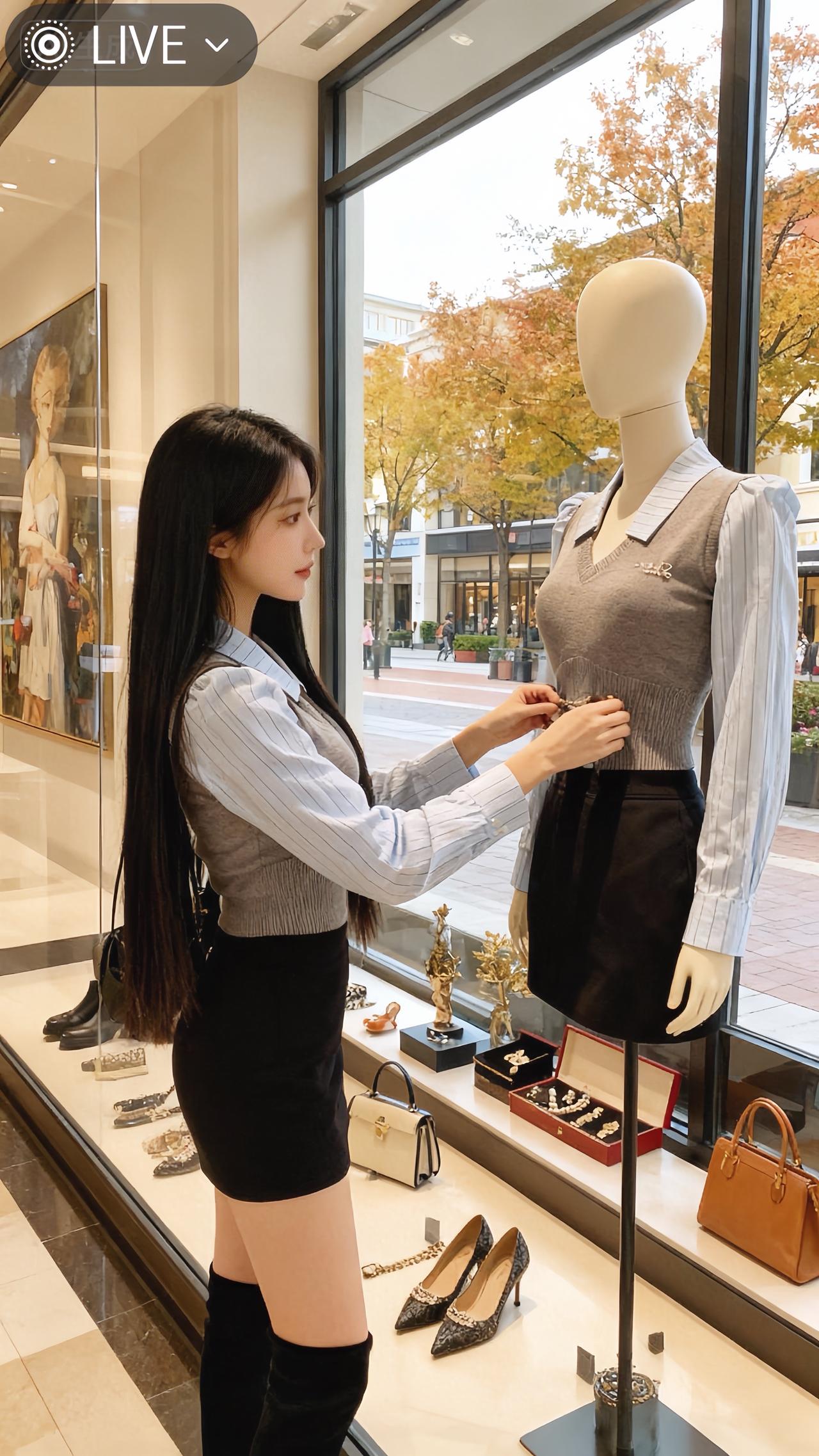 纯欲风 高级感穿搭 辣妹穿搭 时尚穿搭 韩系穿搭