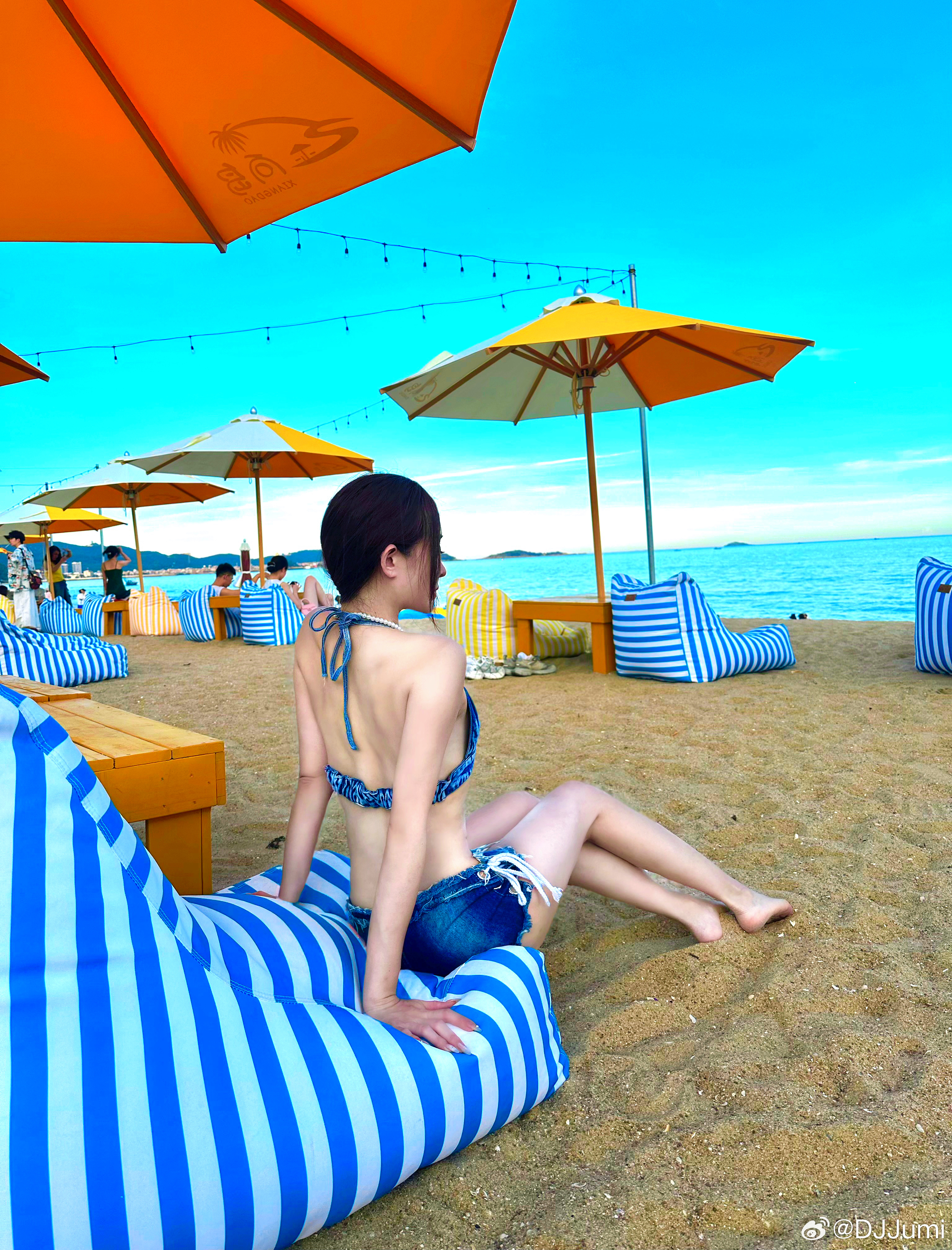 永远热爱大海阳光带来的生命力🌊☀️比基尼审美[超话]  ​​​