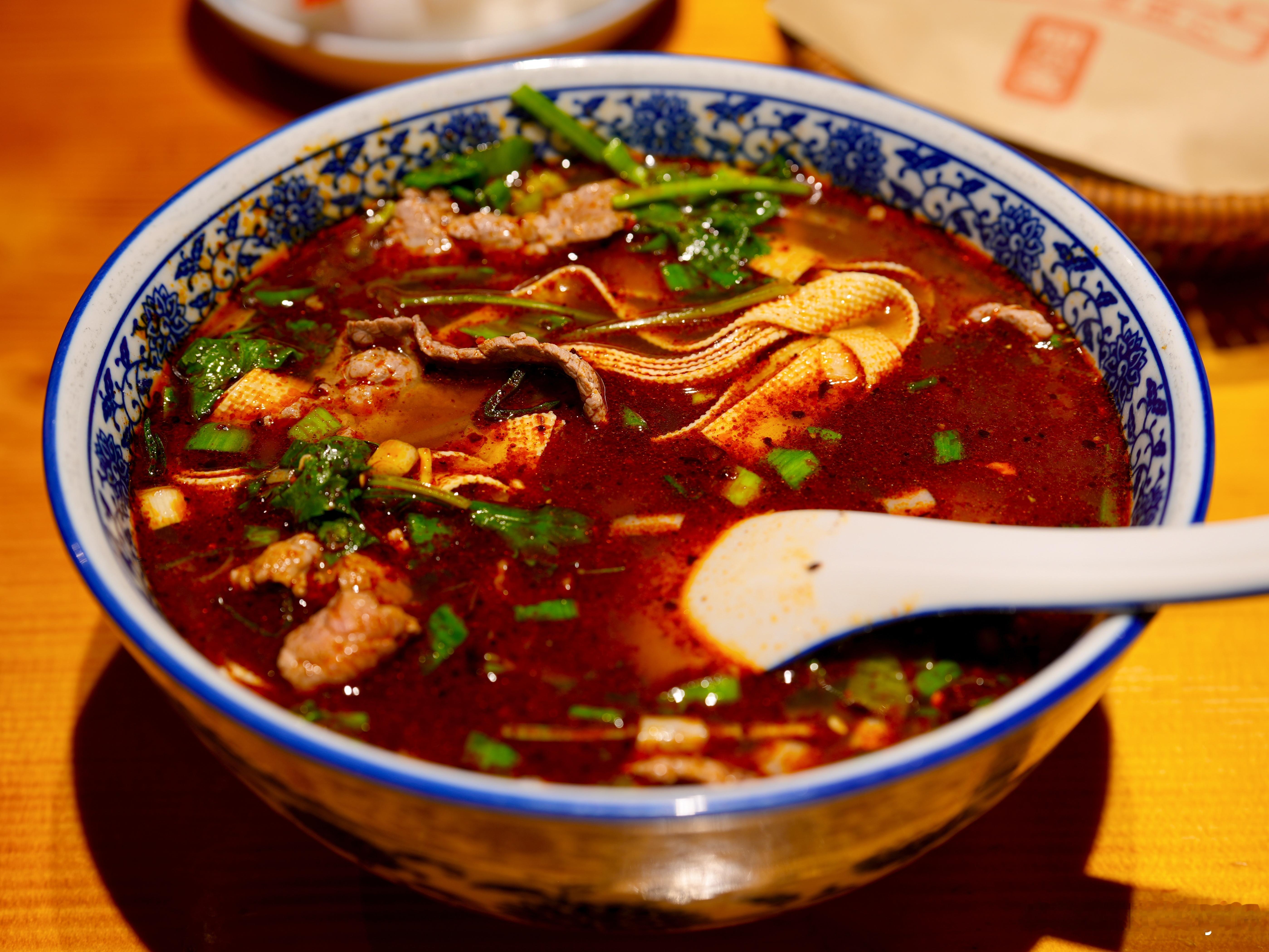 来西安吃牛肉汤 