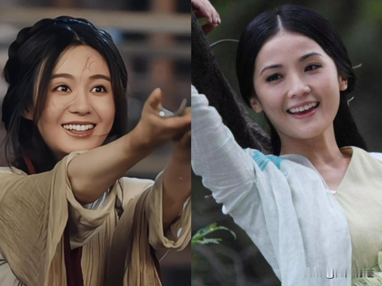 哪个是蔡卓妍？哪个是郑合惠子？

确定，这两位不是失散的姐妹吗？要不要来个滴血认