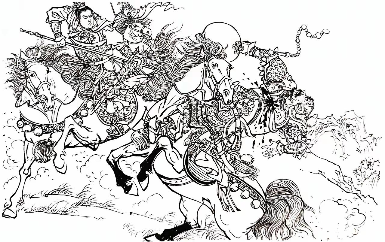 使锤的未必没有对手，图中金国王爷屡次三番跟着金兀术南下犯宋，结果在牛头...