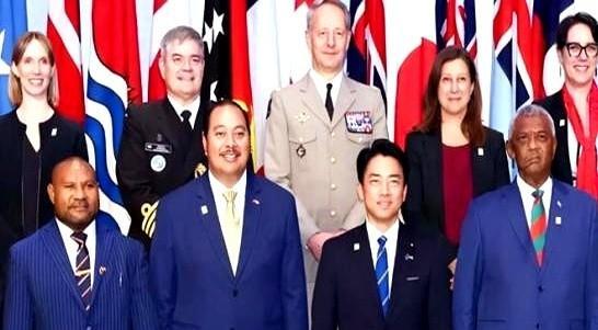 小泉进次郎在东京高喊“不许以力量改变现状”，两天后马来西亚外长在吉隆坡公开否认与