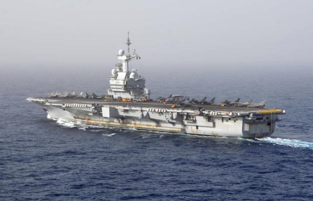 蛋糕乐号航舰进入地中海