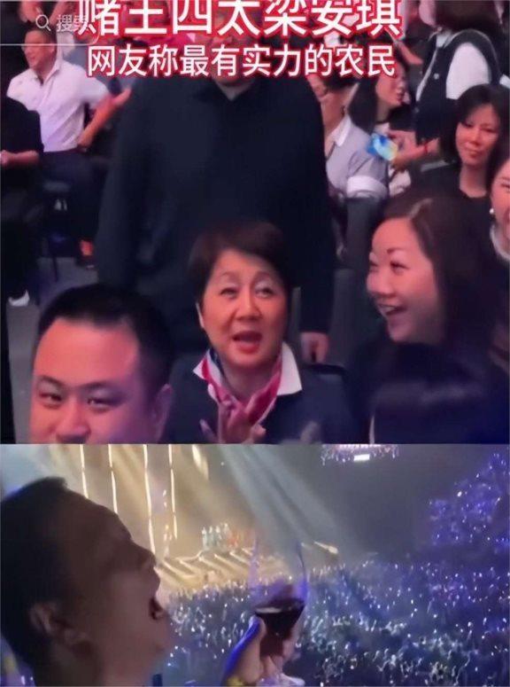 刀郎澳门演唱会现场座无虚席，梁安琪的现身更是将这场音乐盛宴推向了另一个高度。她选