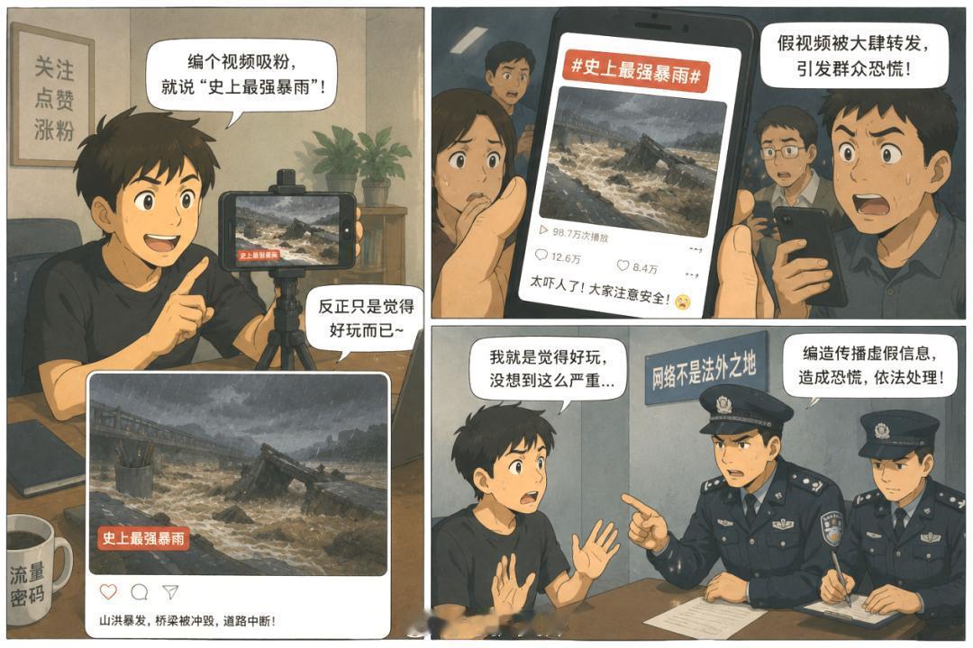 公安部公布25起涉汛涉灾谣言案例当前全国多地进入防汛救灾关键阶段，公安部网安局集