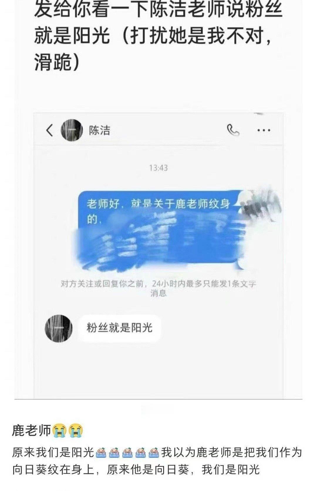 鹿晗纹身的寓意  鹿晗羽毛纹身的寓意  关于鹿晗纹身的寓意我看了真的的会哭，“粉
