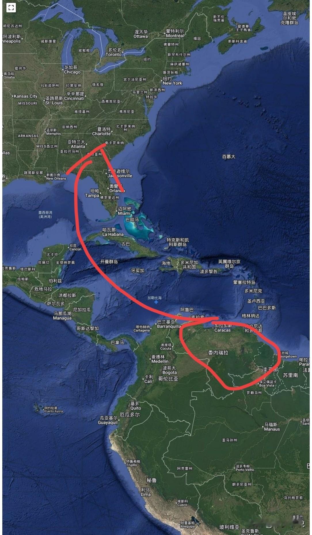 美国本土可能自二战后首次遭军事打击
特朗普称将很快对委内瑞拉采取地面行动，然而委