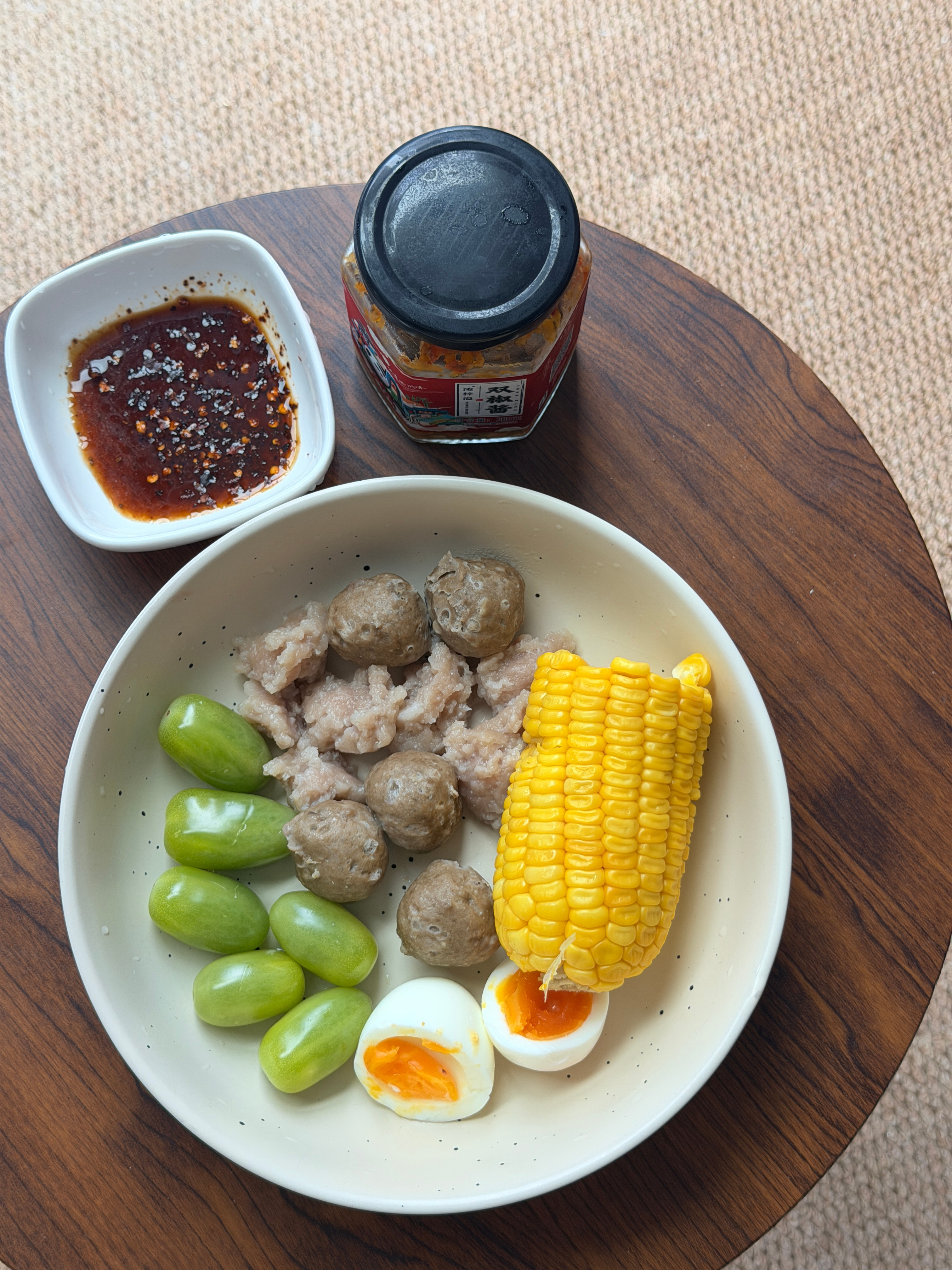 房东小姐姐给我寄的温州瘦肉丸～～～好嫩好吃😋减肥日记