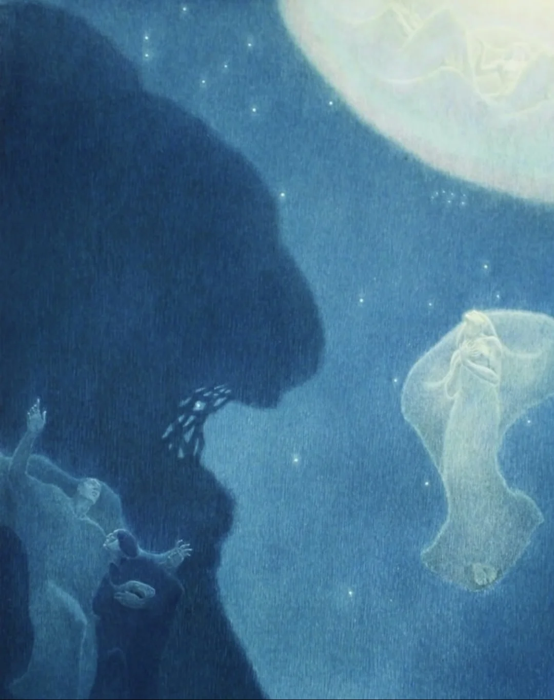 蓝色是空虚与火焰交汇而成的一场痴狂的意外