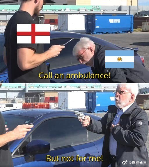 【叫辆救护车，但不是为我！】英格兰vs阿根廷世界杯爆棚仓鼠