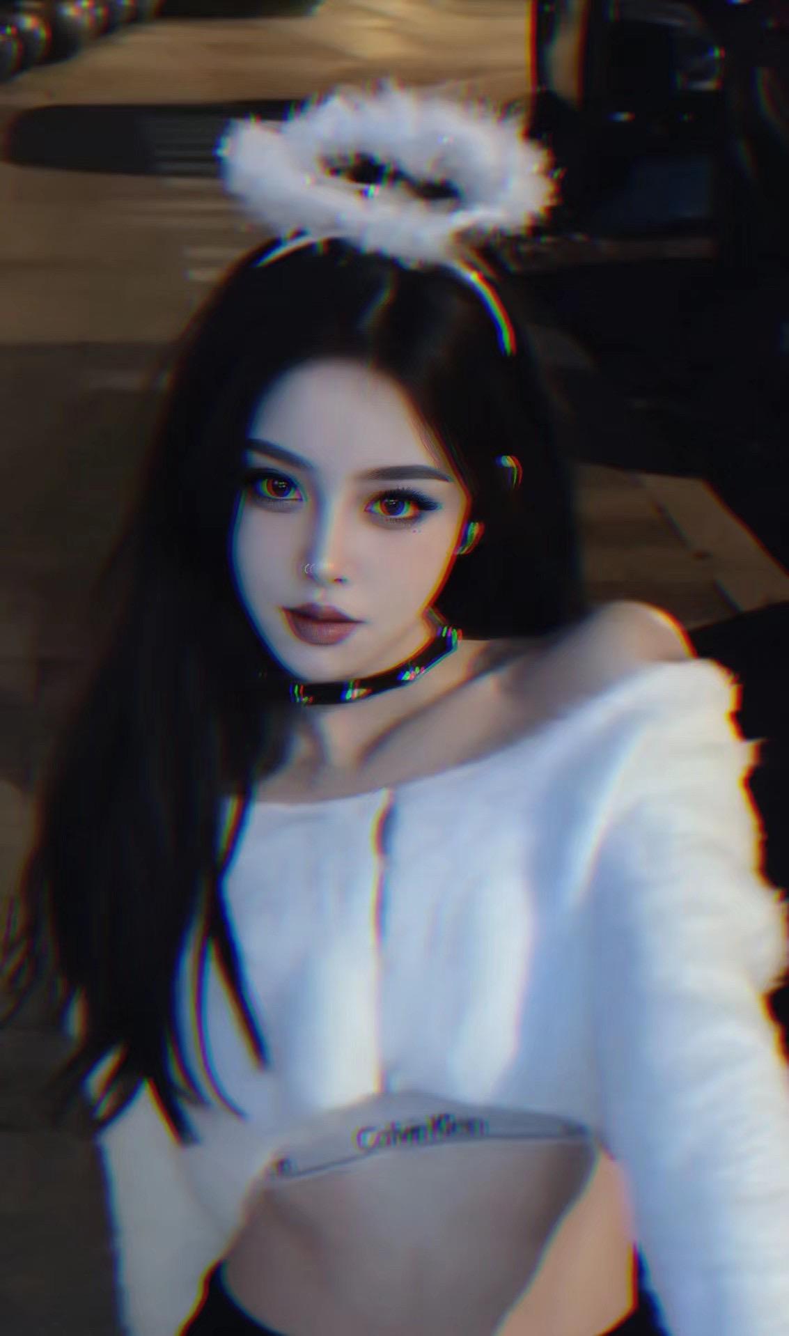 反差感 笨蛋美女