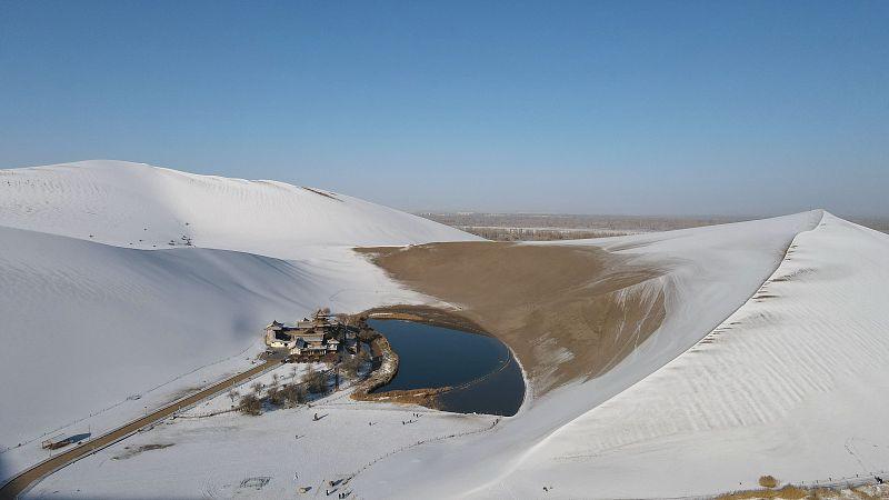 如何评价新疆博湖白鹭洲沙漠雪场