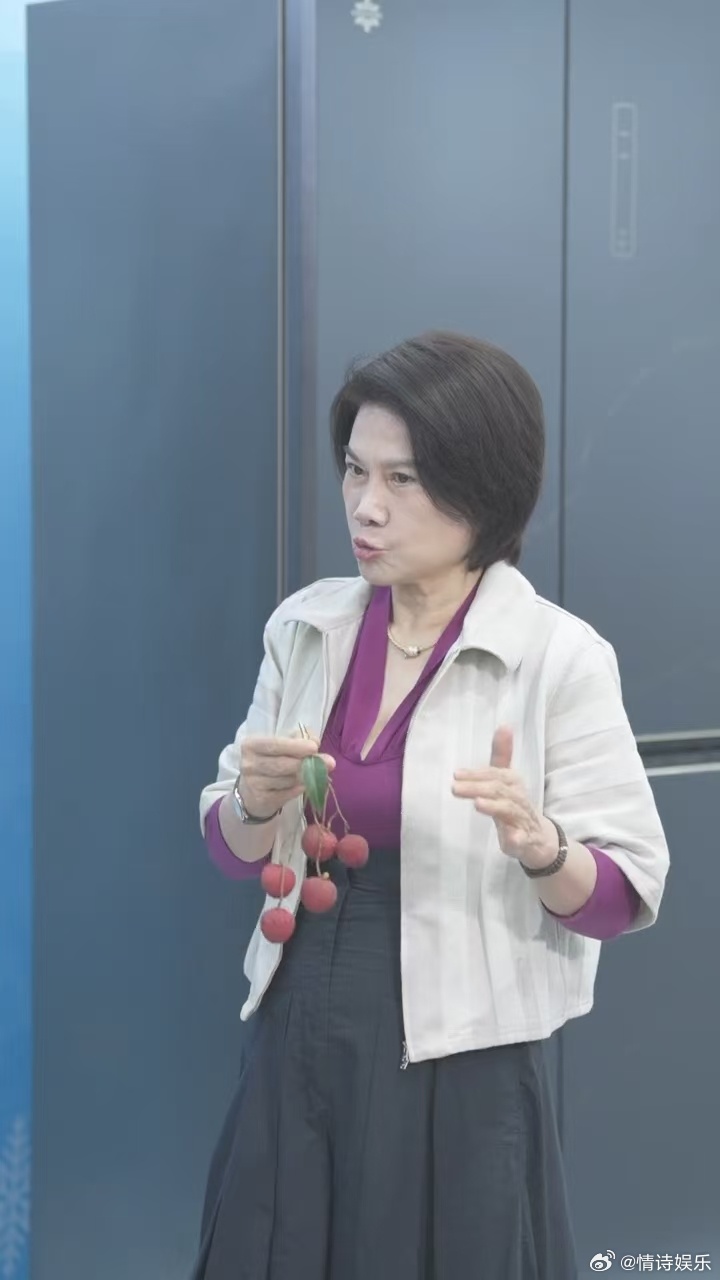 董明珠说冷藏的荔枝比树上甜我震惊了 董明珠说荔枝放冰箱十天更好吃 她的原话："跟