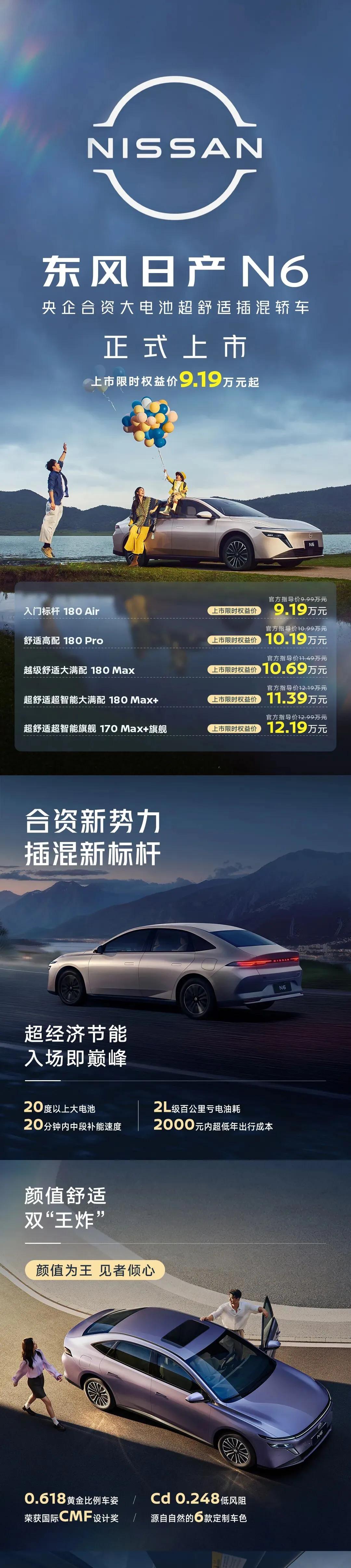 东风日产N6这价格一出，大家都认为他已经成功了一大半！