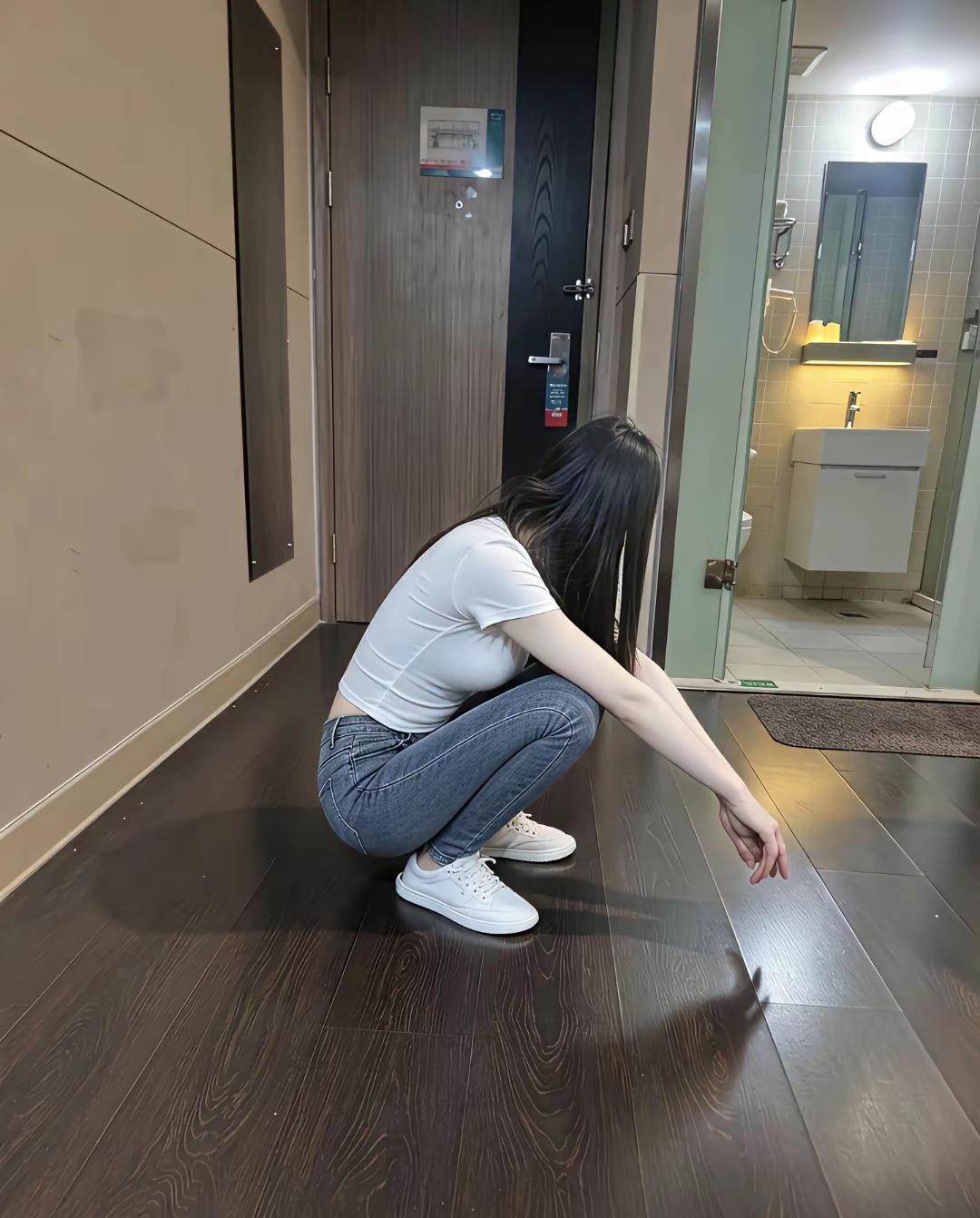 现代人的体力真的是太差了！！才爬了3层楼上来就累的蹲着站不起来喘