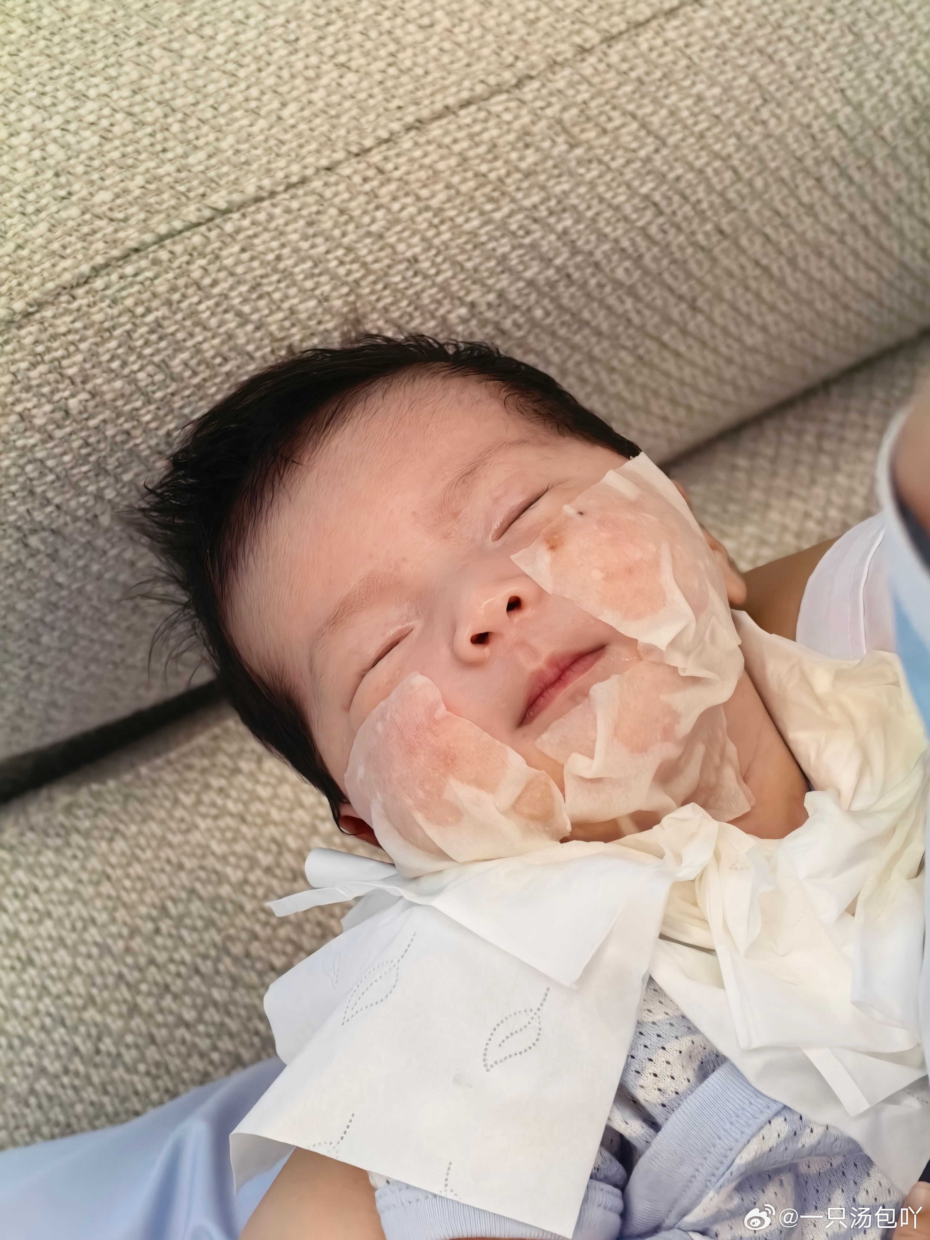 可总周六日程📝1.做乳糖不耐检测（糊涂爸妈看错说明操作失败）2.敷面膜（金银花