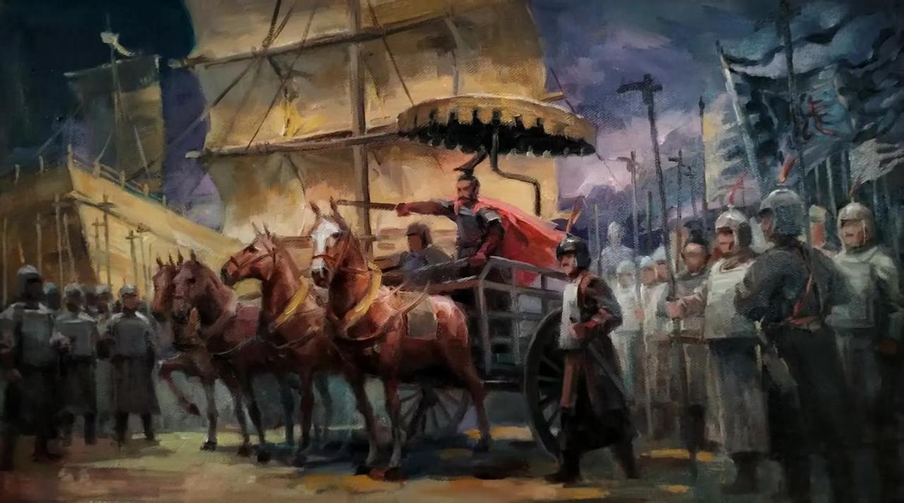 公元前607年，宋国大将华元率军迎战郑国。他的车夫因战前“没分到一口羊汤”，怀恨