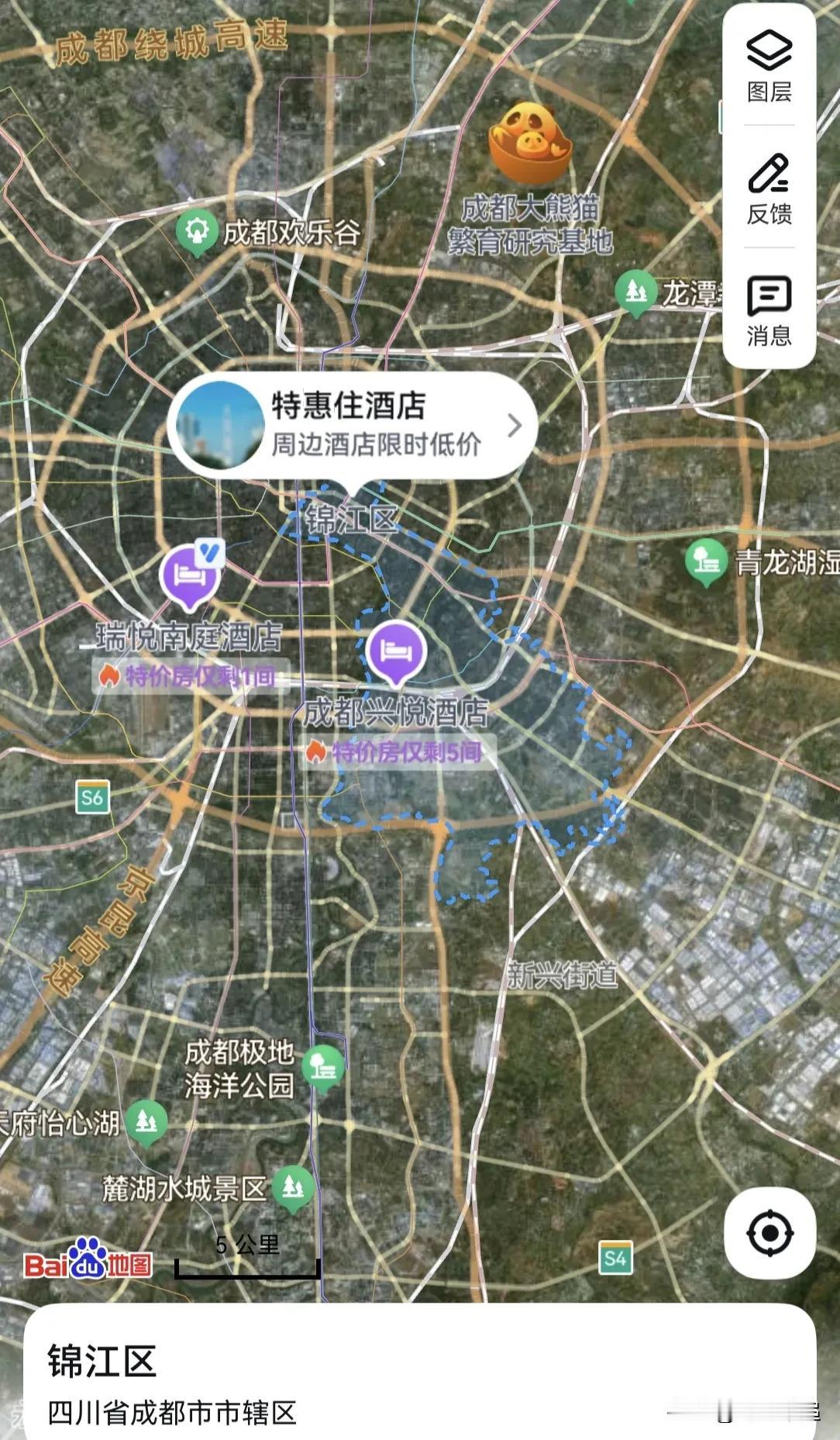 成都，财政1→锦江1
应该说锦江区的核心竞争力，从来不是靠规划蓝图“画”出来的，