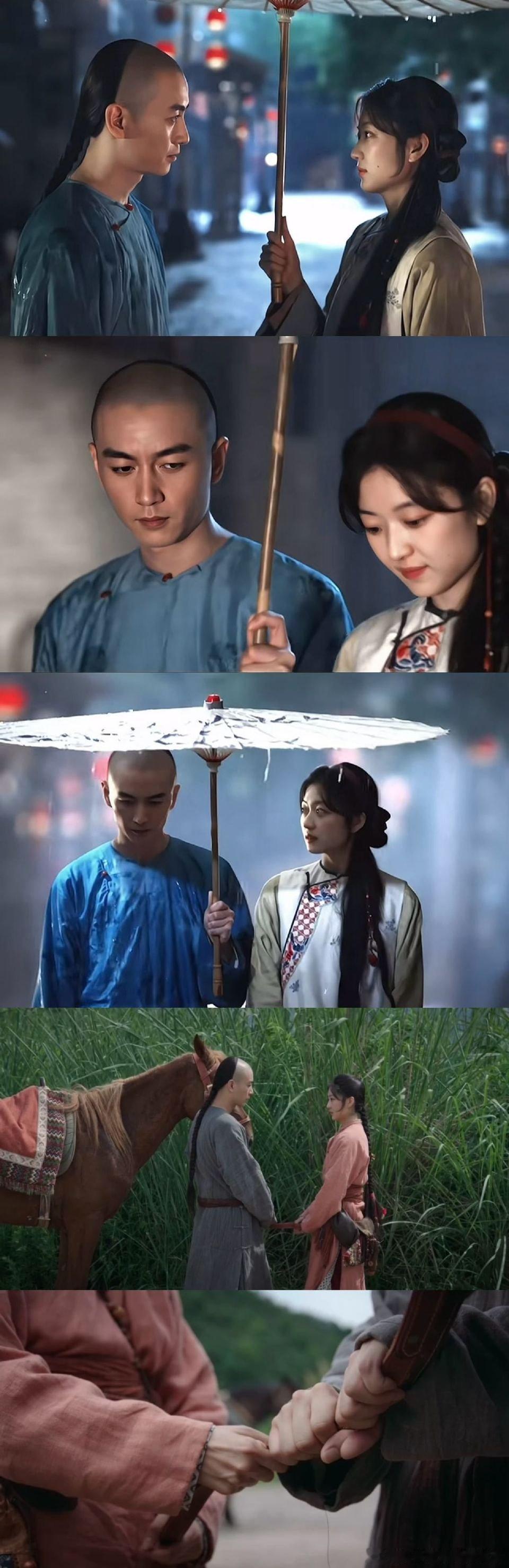 陈晓孙千感情戏全靠临场发挥实力演员就是牛，真听真看真感觉，即兴对手戏都默契拉满，