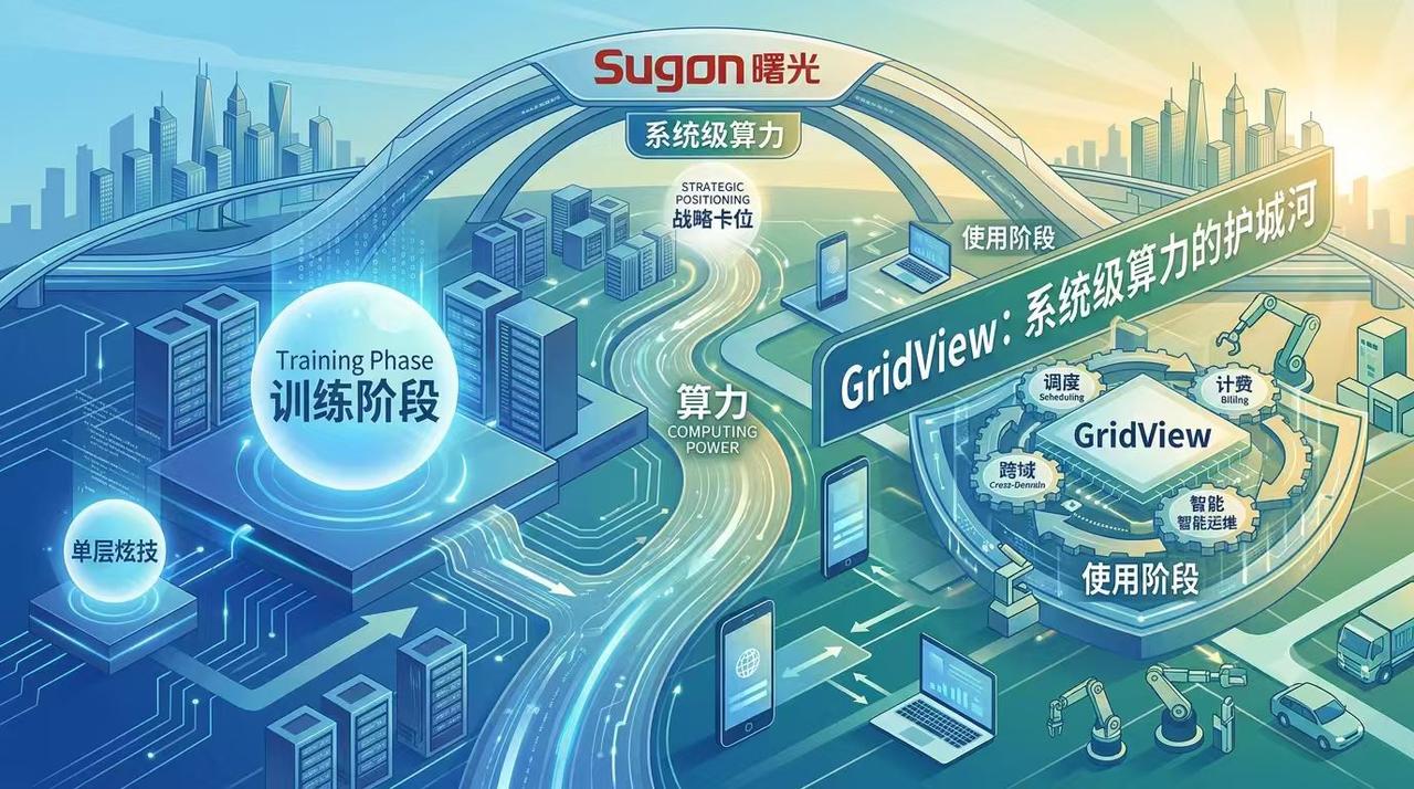 中科曙光7月24日在光合组织大会发Gridview 7.0，亮点不在UI而在架构
