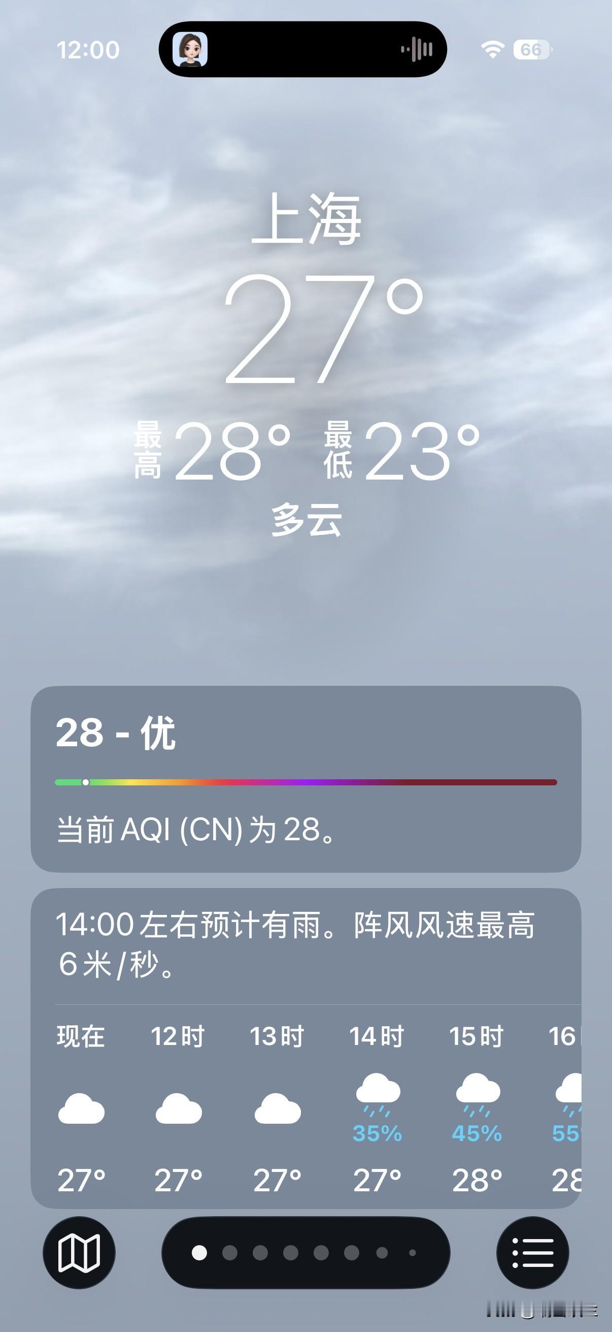 梅雨季节，上海的天空，阴沉沉雨濛濛，不见太阳，没有风。

昨天，上海已经正式进入