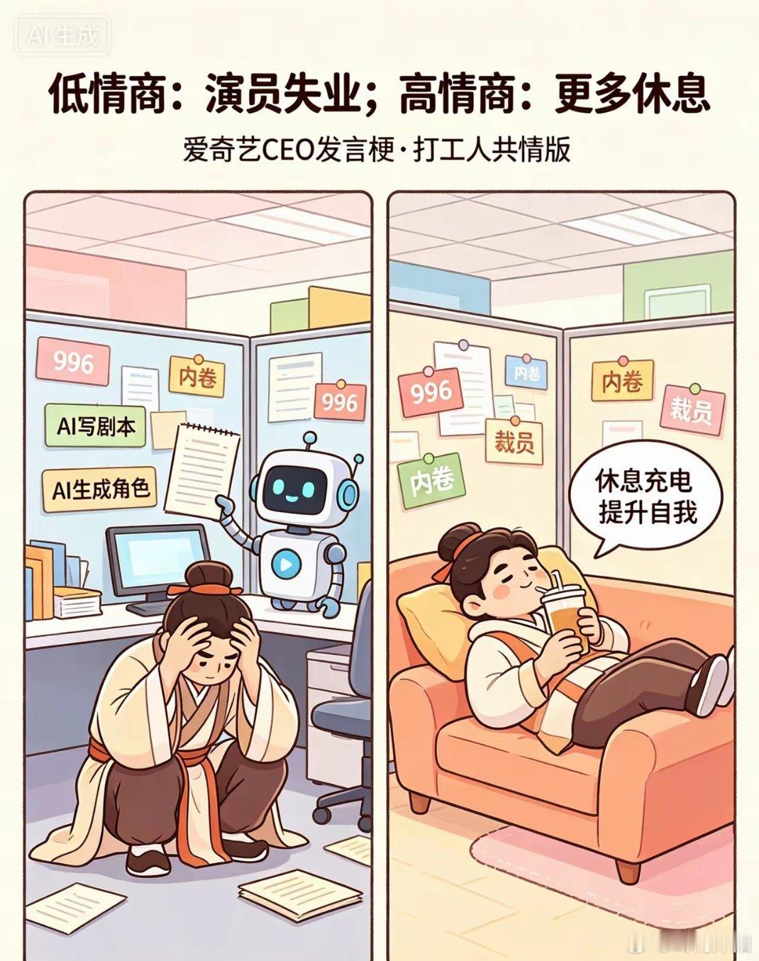 低情商演员失业 高情商更多休息行业行情收紧，影视资源集中向实力派与顶流倾斜，普通