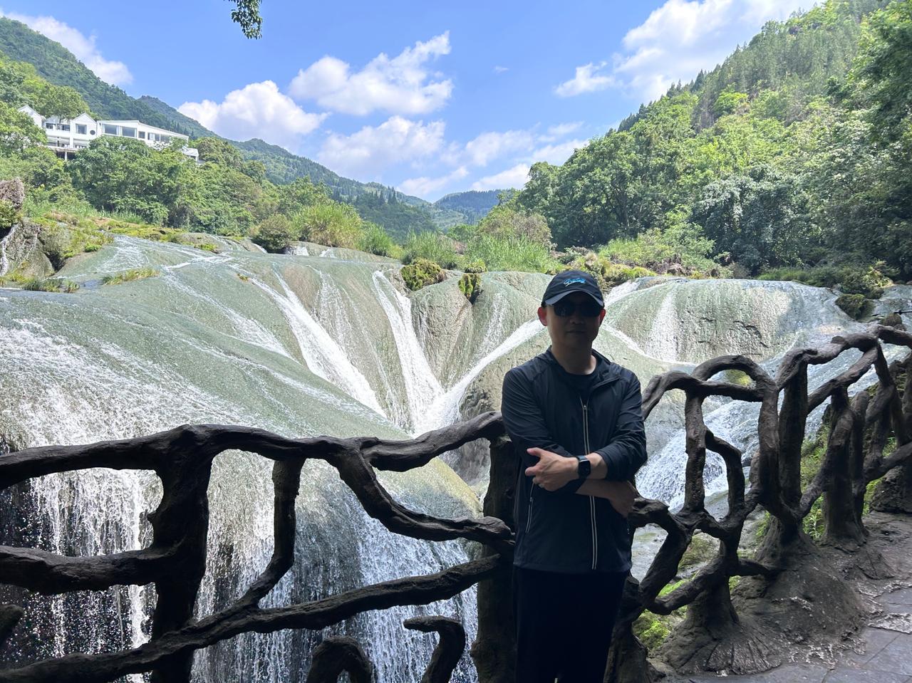 我并没有震撼的关键，只是欣喜，天气，水量，地形，状态，气温，心境都蛮和谐。
这就