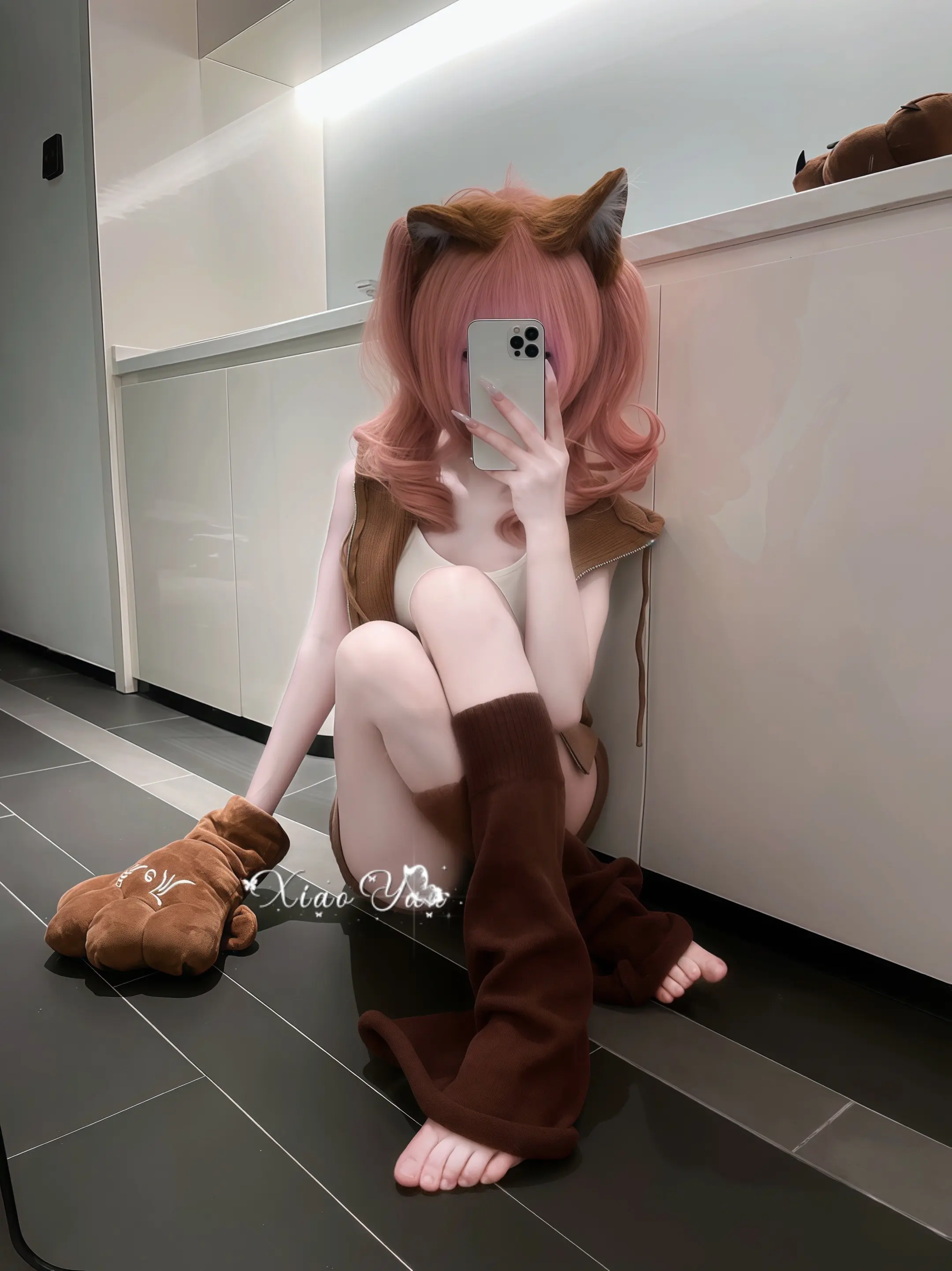 美咕噜 cos试衣 魔女的夜宴 galgame