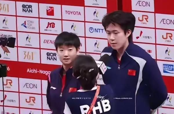 莎头混双晋级决赛，
赛后采访这段，
我翻来覆去刷了好几遍，看着心里特别舒服。
俩
