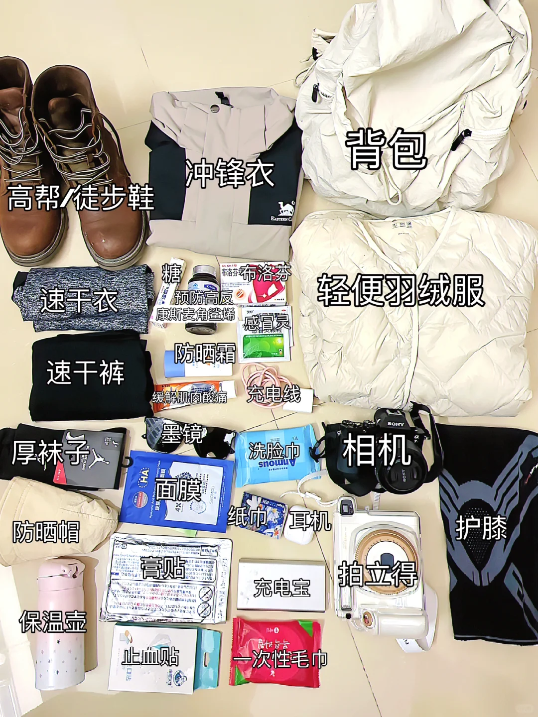 大学生勇闯川藏‼️防高反旅游“必备清单”