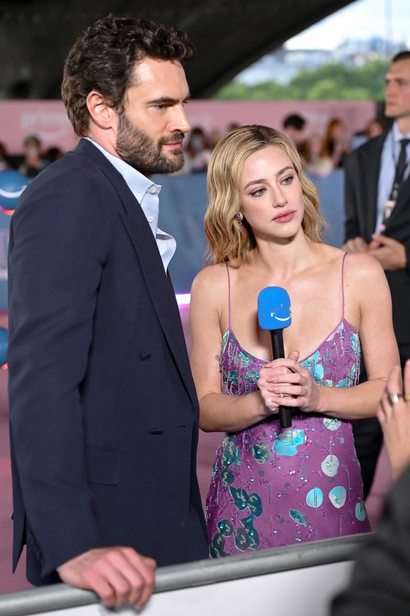 Lili Reinhart和Tom Bateman 9日伦敦 爱情喜剧电影The
