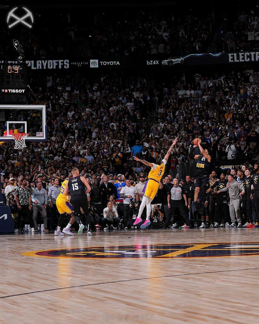 《大火收汁儿》#nba你我皆主角#  #湖人vs掘金# #穆雷绝杀湖人# ​​​