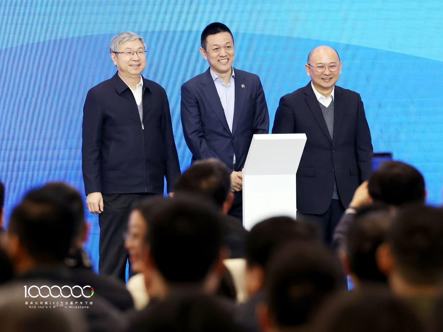 从2018年5月27日的第1台，到今天的第100万台，蔚来迎来新的里程碑。奇瑞、