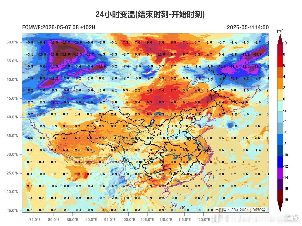 【气温创新高】今天乌鲁木齐29.3℃、上海徐家汇30.4℃，创今年新高。明天冷空