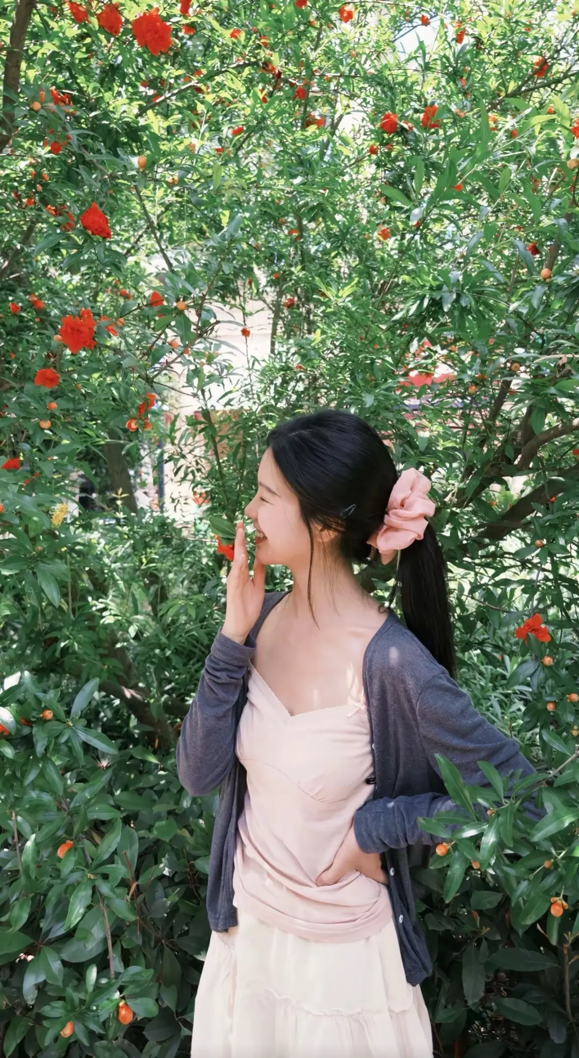 清纯少女风