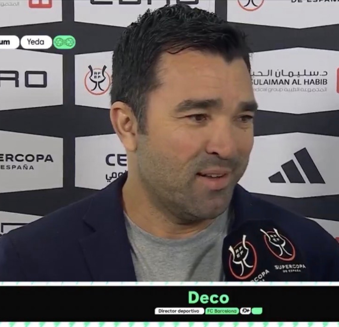 德科：“我们进了三个球，我们知道从 0-4 落后追回来非常困难。这就是为什么我一