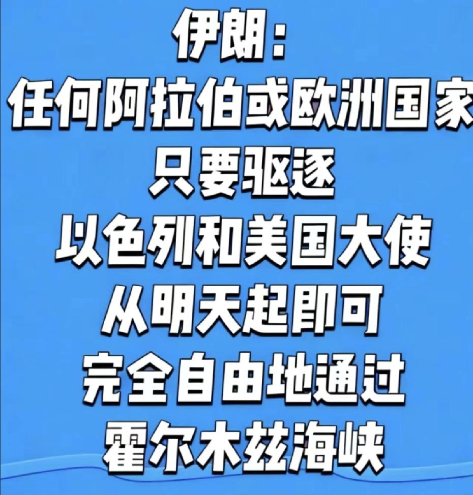 欧洲现在面临的是一道选择题。
A.配合美国卷入对伊朗的战争，然后从美国进口高价的