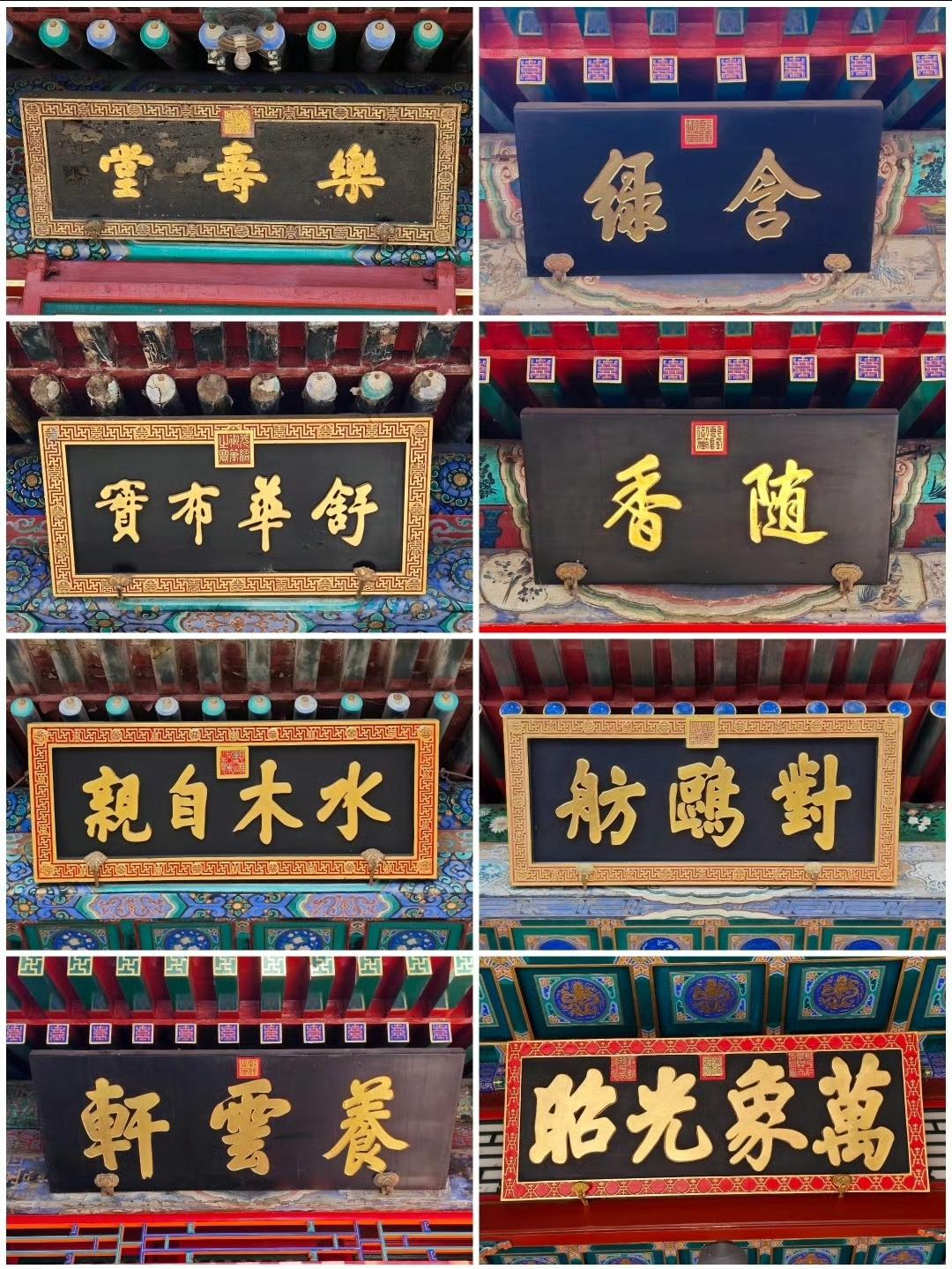 去颐和园20次，终于拍全所有的匾额

二十年，二十次。

去过颐和园很多回，春天