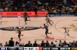 詹姆斯被阿尔瓦拉多第3次抢断，“六哥”名不虚传！
北京时间1月1日，湖人与鹈鹕的