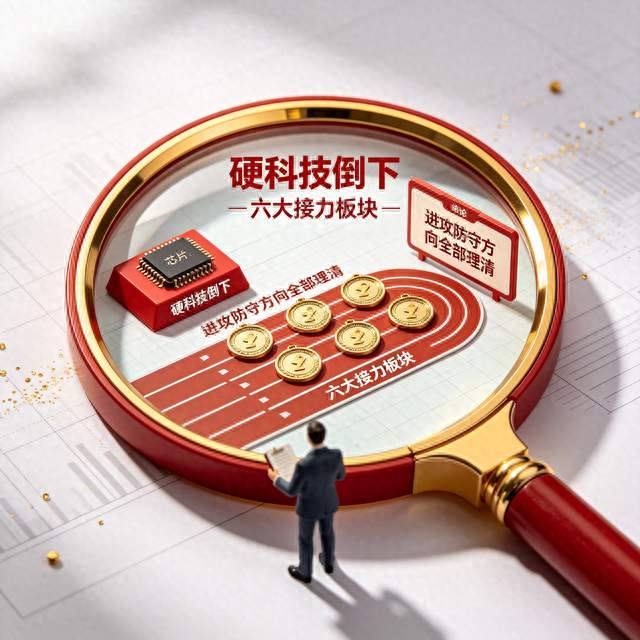 硬科技倒下！六大接力板块出炉，进攻防守方向全部理清